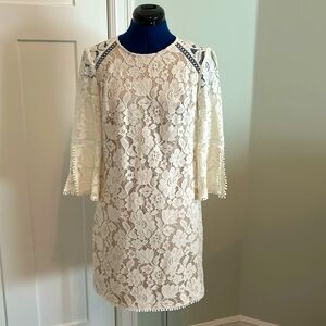 Ivory Lace Vince Camuto Dress 4